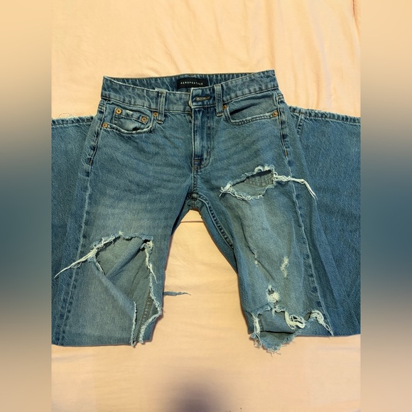Aeropostale Men's Distressed Denim Jeans - Picture 1 of 3